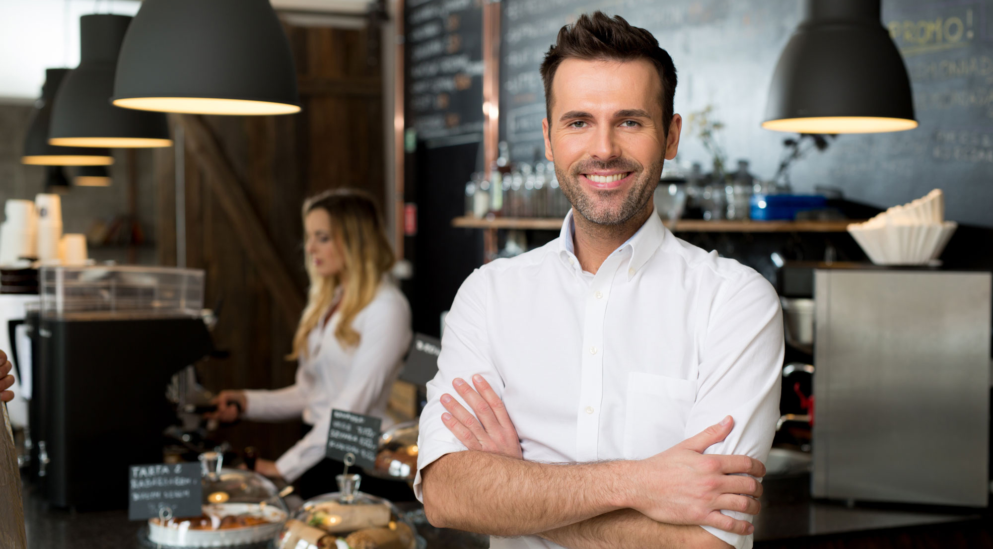 smiling chef